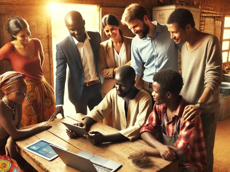 PARTNER NO PROFIT collaboration between a non-profit organization and a technology partner